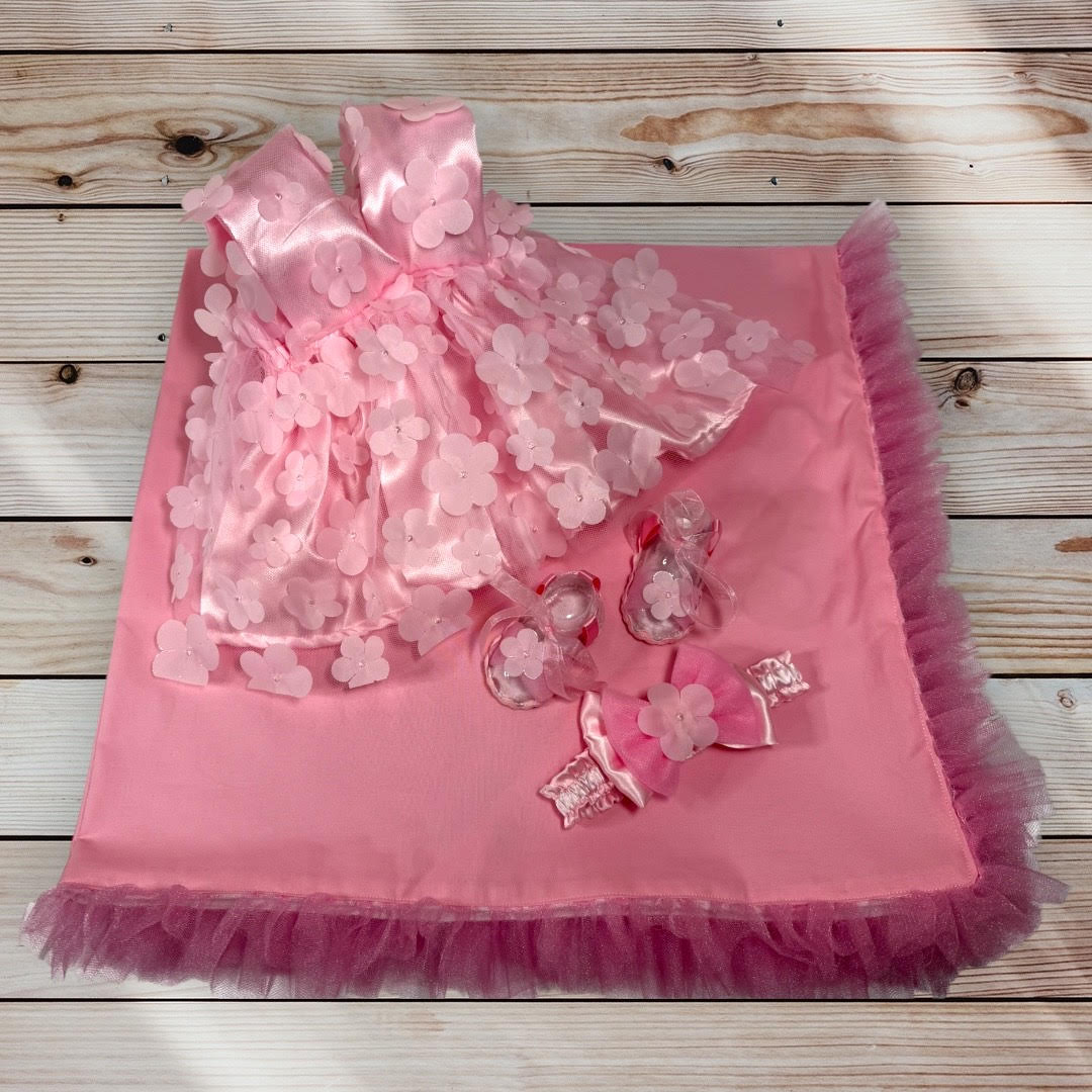 👗✨Vestido bebé rosa